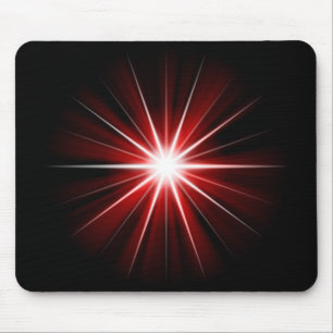 red star mouse mat
