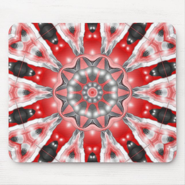 Red Star Mouse Mat (Front)