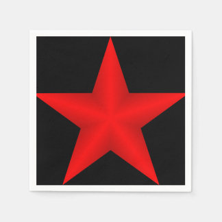 Red Star Napkin