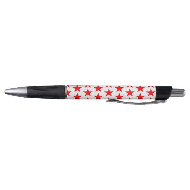 Red Star Pattern Black (Bottom)