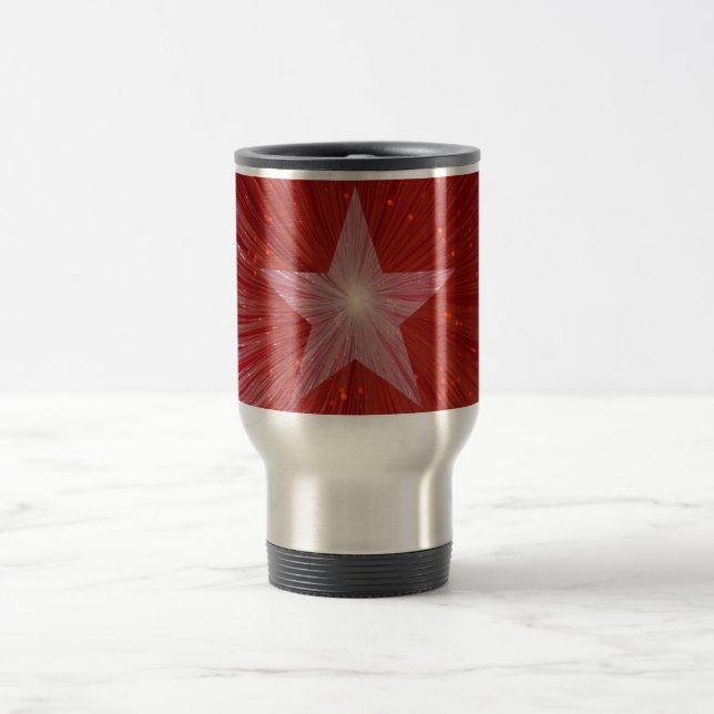 Red Star  travel/commuter mug (Center)