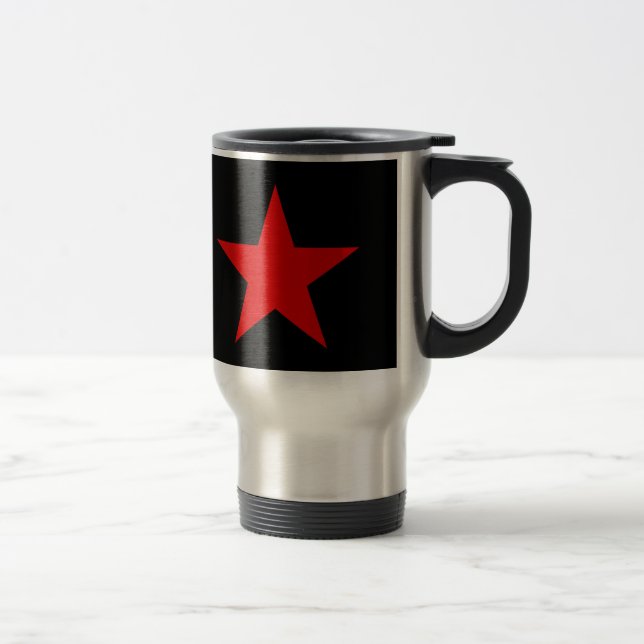 Red Star Travel Mug (Right)