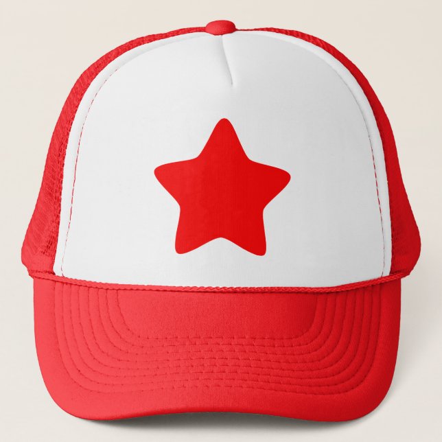 Red Star  Trucker Hat (Front)