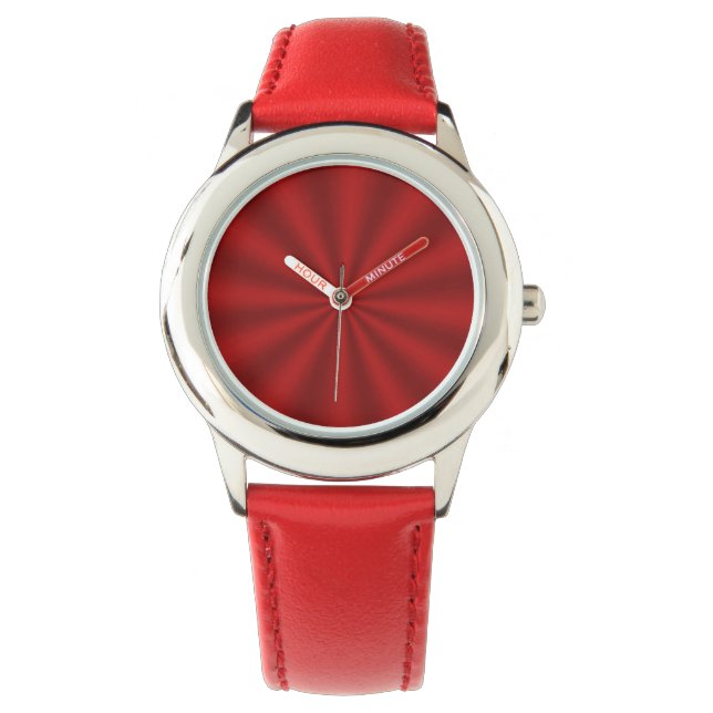 Red Starburst Watch (Front)