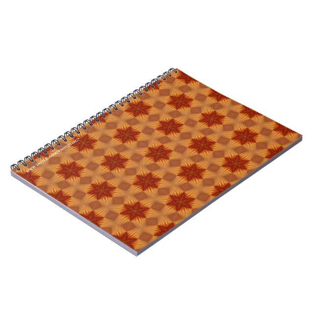 Red Stars Notebook (Left Side)