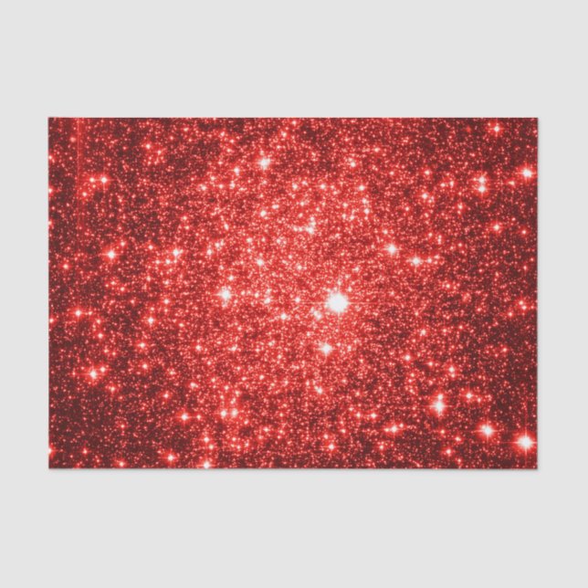 Red Stars Tissue Paper (Front)