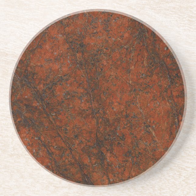 Red Stone Coaster (Front)