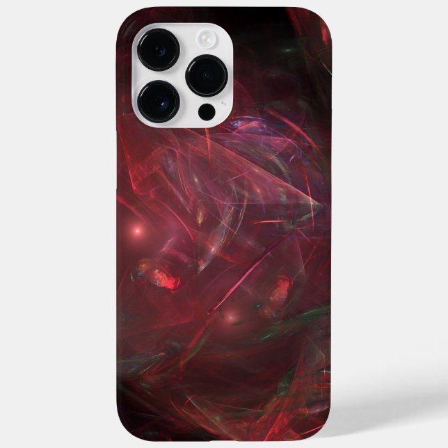 red stone crystal abstract art   Case-Mate iPhone case (Back)