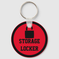 Red Storage Space Locker