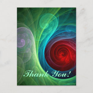 Red Storm Thank You Postcard