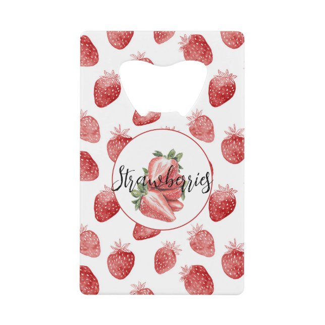 Red Strawberries Fruit   (Front)