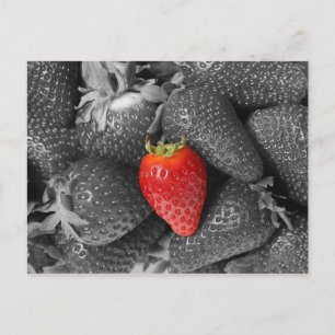 Red strawberry card