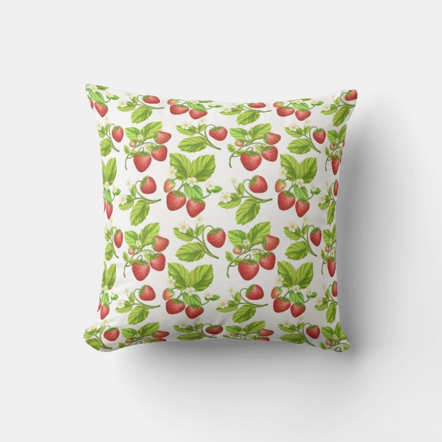 Red Strawberry  Cushion (Front)
