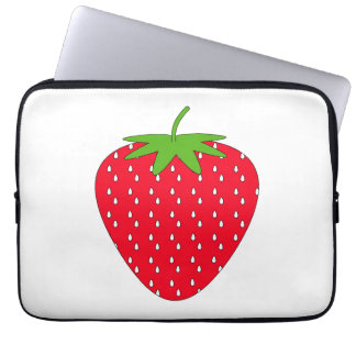 Red Strawberry. Laptop Sleeve