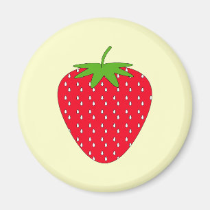 Red Strawberry. Magnet