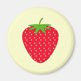 Red Strawberry. Magnet
