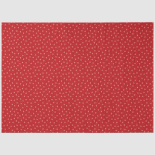 Red Strawberry Seed Tissue Paper