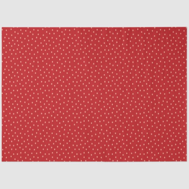 Red Strawberry Seed Tissue Paper (Front)