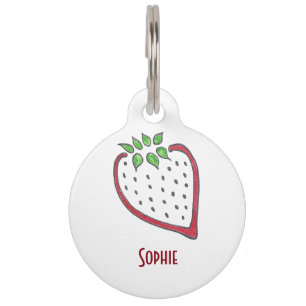 Red Strawberry Tag