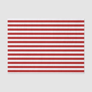 Red Stripe Holiday Tissue Paper