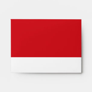 Red striped envelope