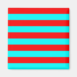 Red Striped Magnet