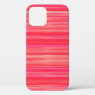 Red striped pattern Case-Mate iPhone case