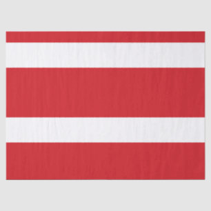 Red striped tissue paper