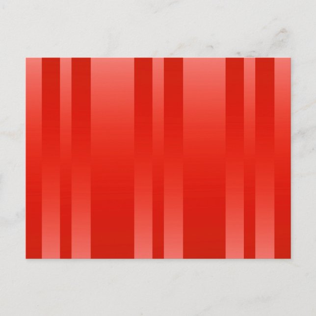 Red Stripes Background  Postcard (Front)