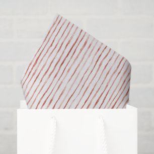 Red Stripes Birthday Tissue Paper
