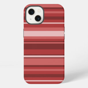 Red stripes Case-Mate iPhone case