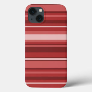 Red stripes Case-Mate iPhone case