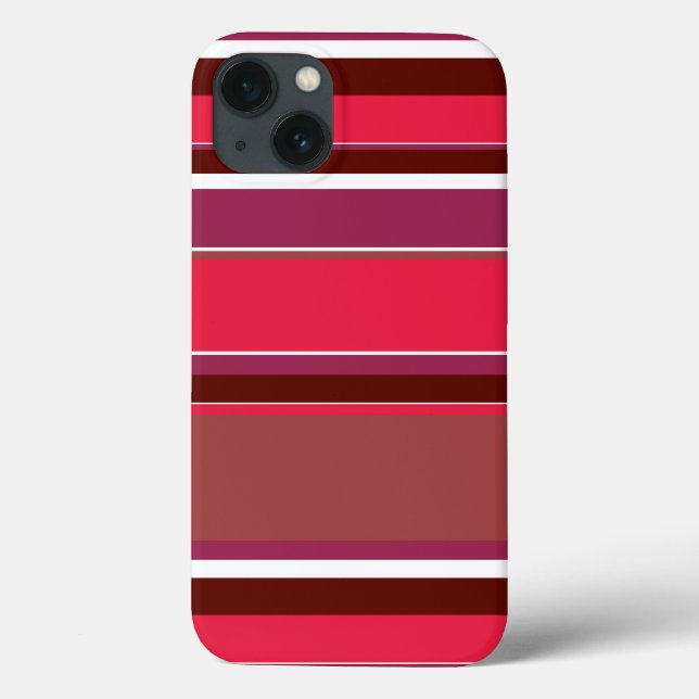 Red stripes Case-Mate iPhone case (Back)