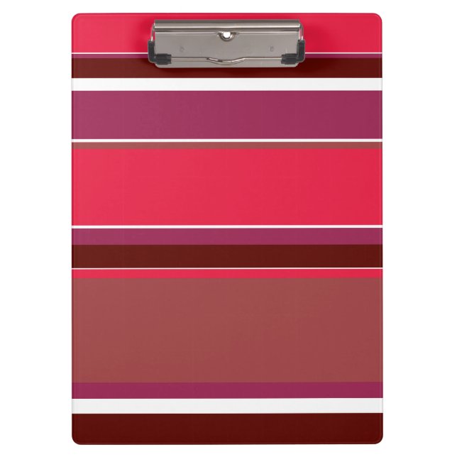 Red stripes clipboard (Front)