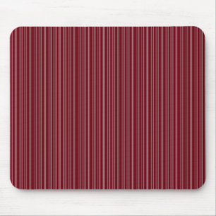 Red Stripes Mouse Mat