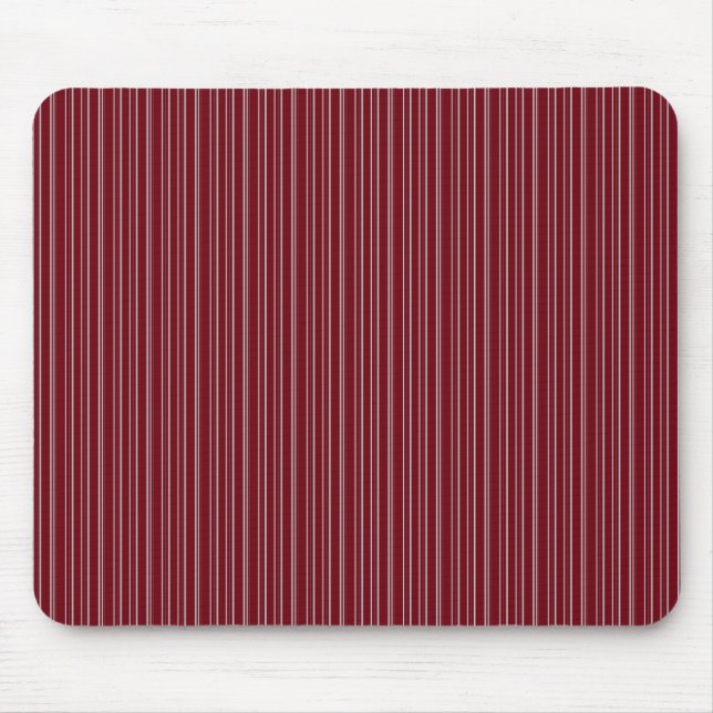 Red Stripes Mouse Mat (Front)