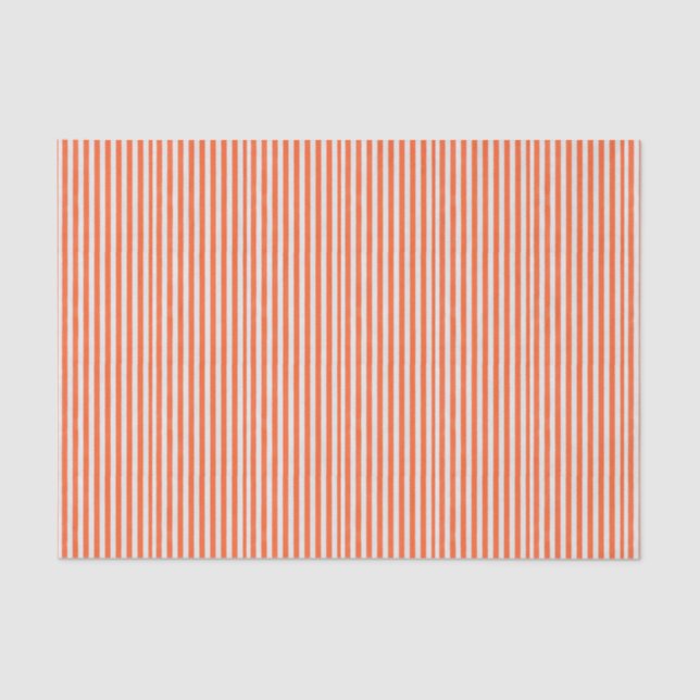 RED STRIPES Tissue Paper (Front)