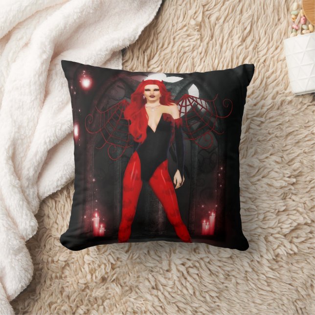 Red Succubus Cushion (Blanket)