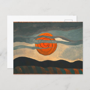 Red Sun   Arthur Dove   Postcard