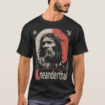 Red Sun Neanderthal | Ancient Ancestor Art
