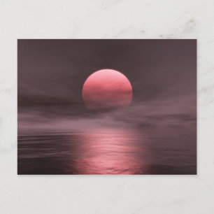 Red Sun Postcard