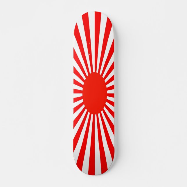 red sun skateboard (Front)