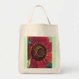 Red Sunflower Tote Bag