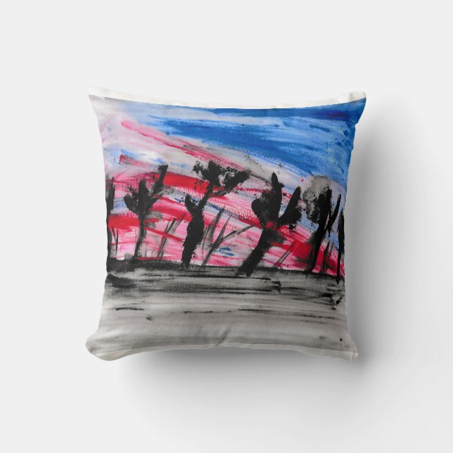 Red Sunset Cushion (Front)