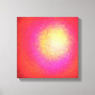 Red Supernova – Vibrant Canvas Print