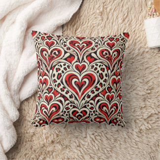 Red Sweet Hearts Cushion