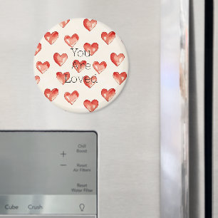 Red Sweet Hearts Valentine's Day Magnet