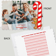 Red sweet XmaS Gingerbread-Candy Cane-Odd One Out
