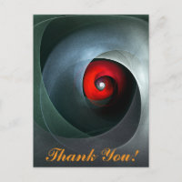 Red Swirl Artistic Modern Abstract Art Pattern #19