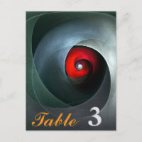 Red Swirl Artistic Modern Abstract Art Pattern #19